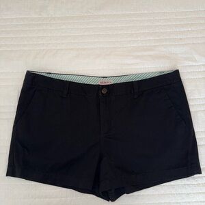 Merona Black Bermuda Shorts Athletic Style